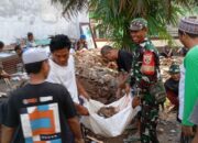 Gotong Royong Babinsa dan Warga Perampuan: Bersama Memperbaiki Masjid Nurussholihin