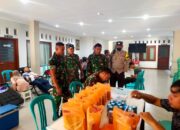 TNI dan Polri Bergotong Royong: Donor Darah di Gereja Santa Maria Imaculata Meriahkan HUT RI ke-79