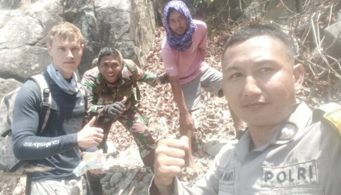 Kerja Sama Aparat dan Warga Berhasil Evakuasi WNA di Bukit Meang, Lombok