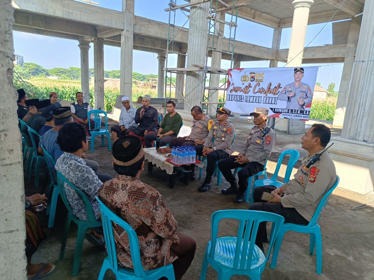 Jumat Curhat Kapolres Lombok Barat Mendengarkan Suara Masyarakat