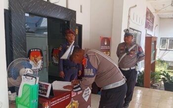 Patroli Lalu Lintas Polres Lombok Barat, Jaminan Keamanan Pemilihan Umum