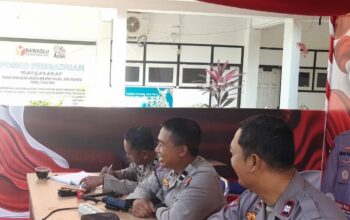 Keamanan Pilkada Terjamin, Polres Lombok Barat Siaga di Kantor Bawaslu