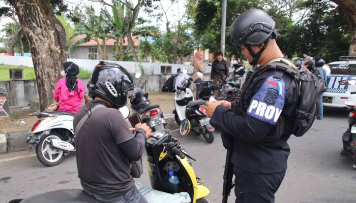 Polres Lombok Barat Laksanakan Operasi Zebra dengan Pendekatan Humanis