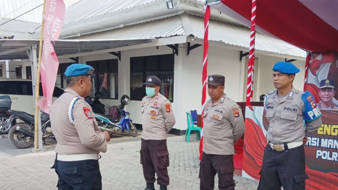 Kesiapan Polri Jaga Keamanan Pemilu 2024 di Lombok Barat