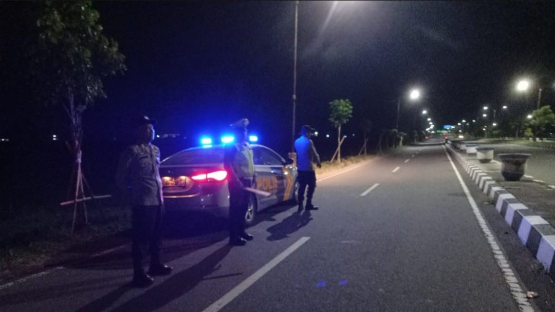 Patroli Blue Light Polsek Kediri Jaga Keamanan dan Kenyamanan Warga