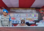 Menjaga Keamanan Pilkada: Pos Pengamanan KPU Lombok Barat