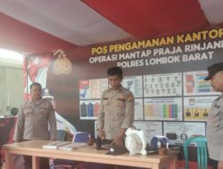 Cek Personil Pengamanan, Polres Lombok Barat Jaga Netralitas dan Kesiapsiagaan Pilkada 2024