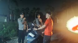 Ciptakan Kondusif, Polsek Labuapi Gelar Patroli Rutin di Vando Land