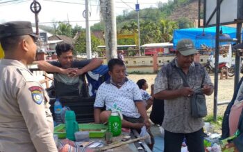 Cooling Sistem Polres Lombok Barat, Komunitas Pasar Kediri Dilibatkan Jaga Pilkada Damai