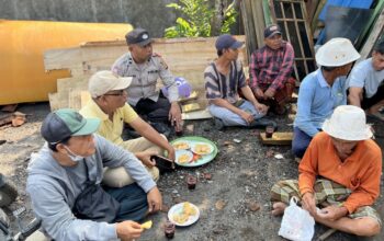 Cooling Sistem di Desa Kuranji Polisi Imbau Masyarakat Jaga Keamanan Pilkada 2024