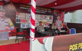 Gudang Logistik KPU Lombok Barat, Aman dengan Pengamanan 24 Jam