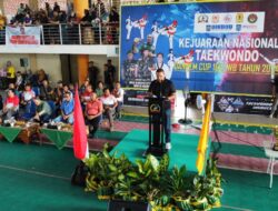 Danrem 162/WB Resmi Tutup Kejurnas Taekwondo Open Tournament 2024