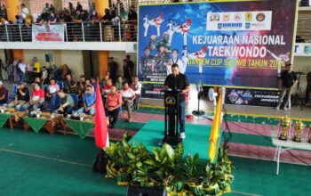 Danrem 162/WB Resmi Tutup Kejurnas Taekwondo Open Tournament 2024