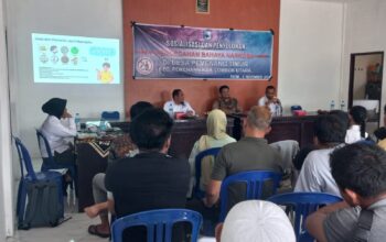 Program 100 Hari Presiden Polres Lombok Utara Lakukan Sosialisasi Kampung Bebas Narkoba