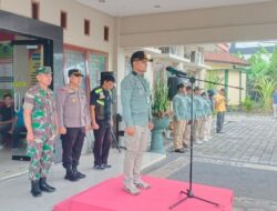 Kapolsek Ampenan Hadiri Apel Kesiapsiagaan Bencana Bersama Pemerintah Kecamatan Sekarbela