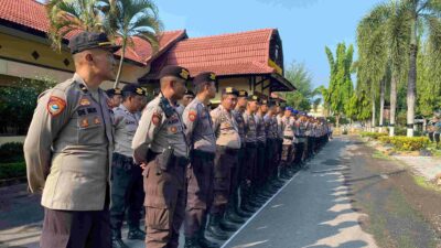 Jelang Pilkada 2024, Polres Lombok Barat Gelar Pelatihan Pengamanan Intensif