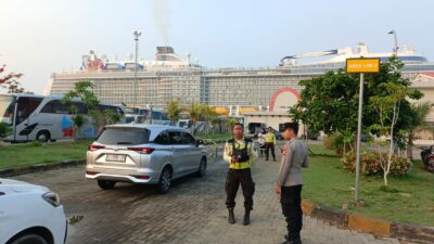 Kapal Pesiar Quantum of the Seas Tiba di Lombok, Keamanan Diperketat!