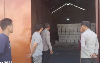 Keamanan Gudang KPU Lombok Barat Terkendali, Proses Pilkada Terjaga Aman