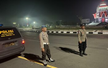 Patroli Blue Light di Lombok Barat, Upaya Polsek Kuripan Cegah Kejahatan 3C