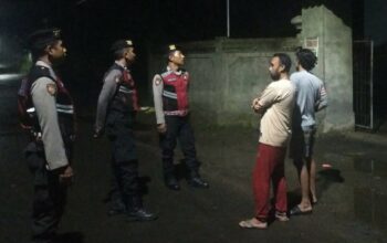 Patroli Dialogis Polres Lombok Barat Sosialisasikan KEMOS 110, Jamin Keamanan Warga