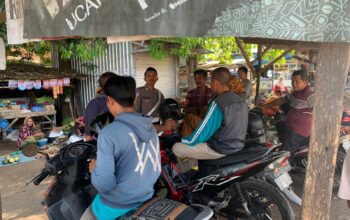 Patroli Edukasi Satlantas Lombok Barat, Tingkatkan Keselamatan di Pangkalan Ojek Gerung