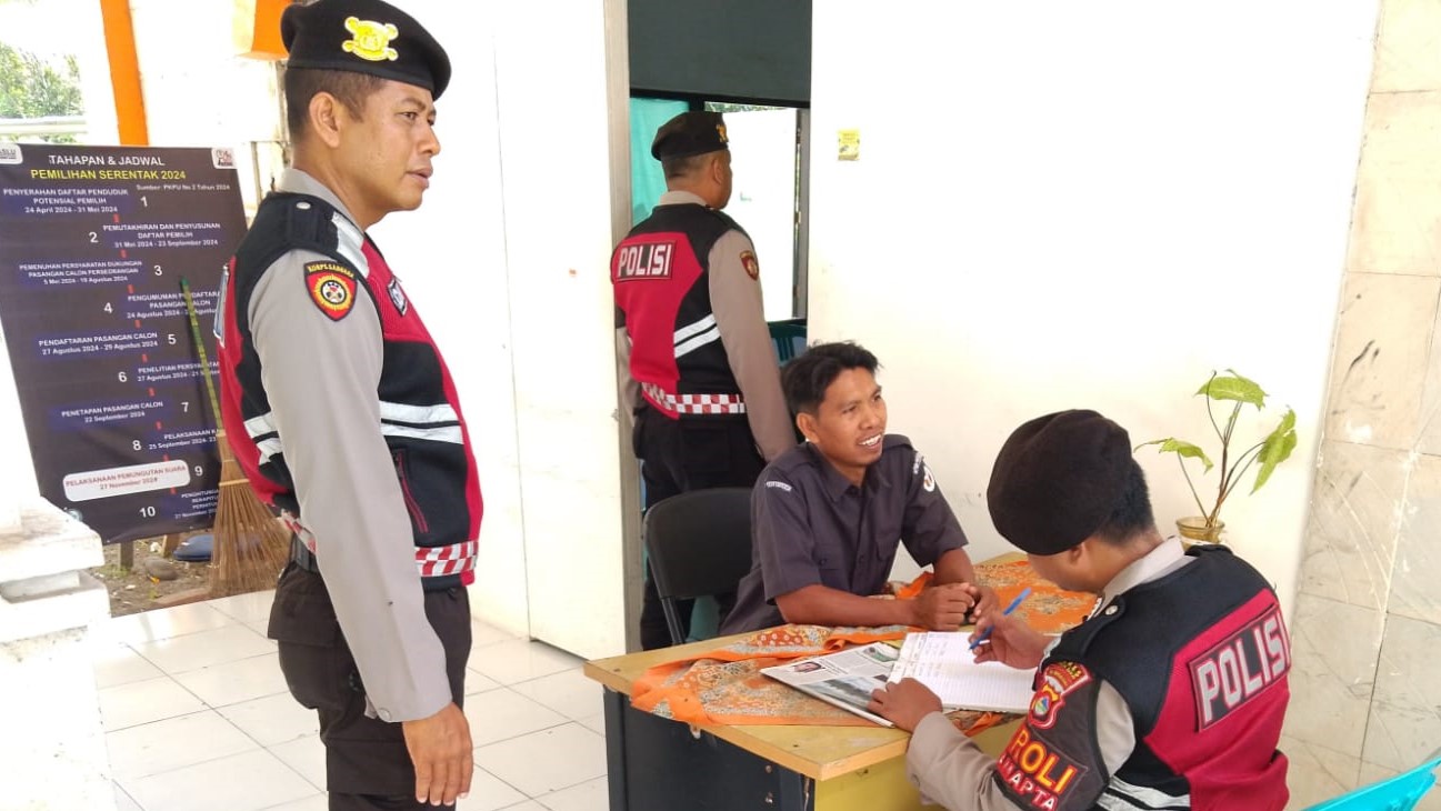 Patroli Kamtibmas Polres Lombok Barat, Ciptakan Suasana Aman untuk Pemilukada