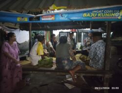 Patroli Malam Polsek Lembar, Jaga Keamanan dan Peduli Lingkungan