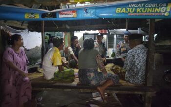 Patroli Malam Polsek Lembar, Jaga Keamanan dan Peduli Lingkungan