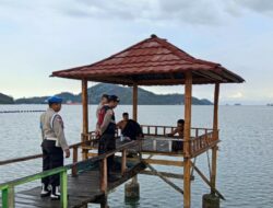 Patroli Polsek Sekotong, Jaga Keamanan Wisatawan di Eko Wisata Mangrove