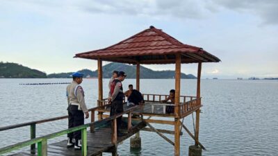 Patroli Polsek Sekotong, Jaga Keamanan Wisatawan di Eko Wisata Mangrove