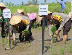 Polres Lombok Barat Ajak Masyarakat Wujudkan Ketahanan Pangan Nasional