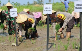 Polres Lombok Barat Ajak Masyarakat Wujudkan Ketahanan Pangan Nasional