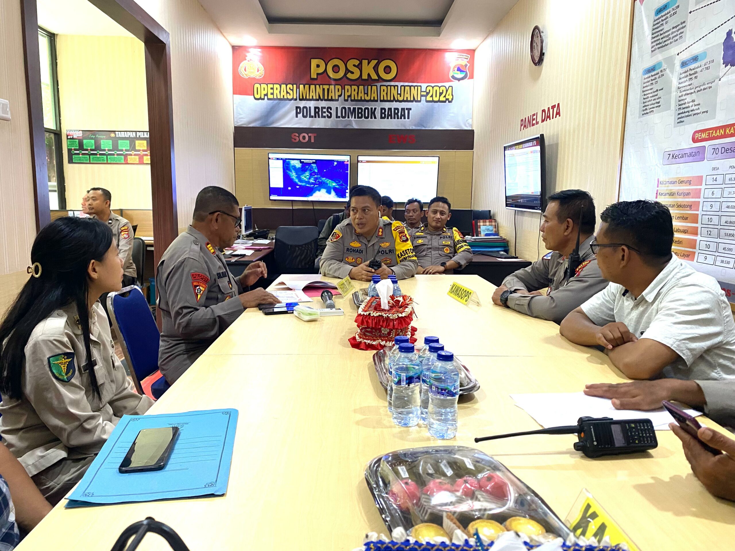 Polres Lombok Barat dan Polda NTB Bahas Strategi Pengamanan Pilkada