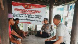 Polsek Gerung Edukasi Masyarakat Soal Perdagangan Orang