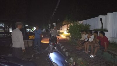 Polsek Gerung Tingkatkan Keamanan dengan Patroli Malam, Ini Lokasi Fokusnya