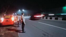 Polsek Labuapi Lakukan Patroli Malam di Jalur By Pass BIL untuk Cegah Kejahatan