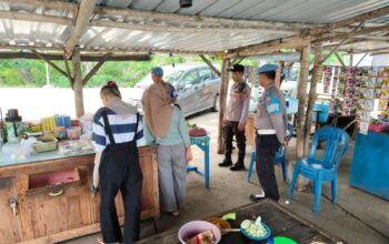 Polsek Lembar Imbau Bijak Bermedsos, Lawan Hoaks dan Ujaran Kebencian