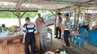 Polsek Lembar Imbau Bijak Bermedsos, Lawan Hoaks dan Ujaran Kebencian