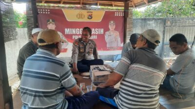 Program Minggu Kasih Polri di Kediri Membangun Keamanan Bersama Warga