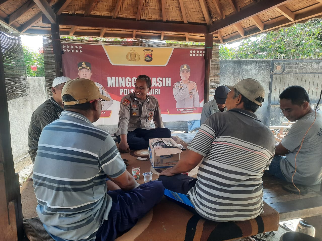 Program Minggu Kasih Polri di Kediri Membangun Keamanan Bersama Warga