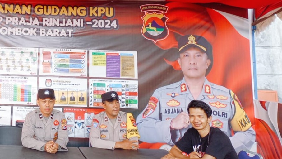 Gudang Logistik KPU Lombok Barat Aman Jelang Pilkada 2024