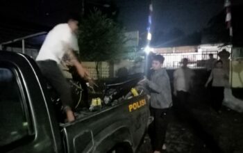 Aksi Balap Liar di Sekotong Digagalkan, Dua Motor Diamankan