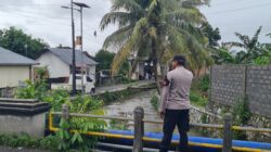 Antisipasi Banjir, Polsek Kediri Gencar Patroli di Wilayah Rawan