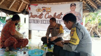 Jumat Curhat Polres Lombok Barat, Warga Suarakan Masalah