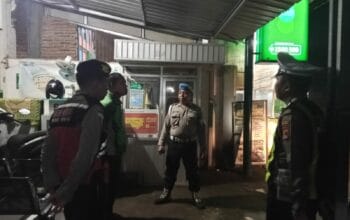 Patroli Blue Light Sekotong Jaminan Keamanan Masyarakat di Tengah Cuaca Ekstrem