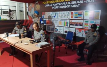 Patroli Malam Polsek Gerung Amankan Lombok Barat Pasca Pleno Pilkada