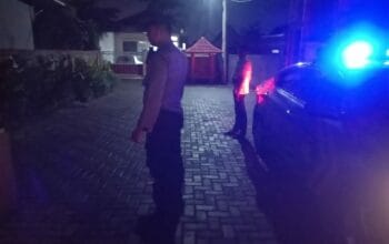 Patroli Rutin Polsek Labuapi Ciptakan Kamtibmas Kondusif di Perumahan Desa Telagawaru