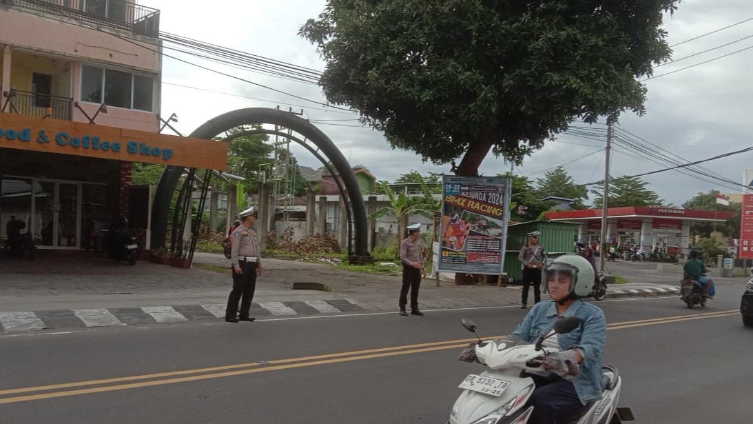 Pengamanan Ketat Iringi Kejurda BMX Racing 2024 di Lombok Barat