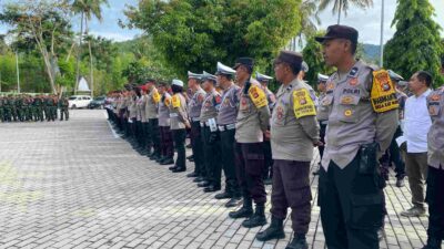 Polres Lombok Barat Tegaskan Komitmen Keamanan dalam Pleno Pilkada 2024