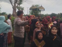 Polsek Gerung Jaga Keamanan Nyongkolan dengan Kolaborasi Masyarakat